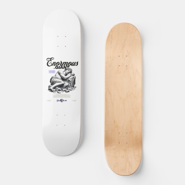 Skateboard Géant Énorme : Gaudium De Vita (Recto)