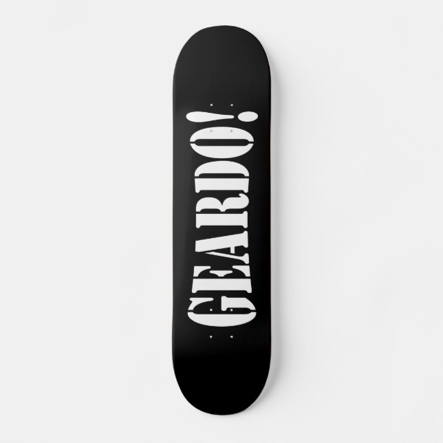 SKATEBOARD GEARDO ! (Recto)