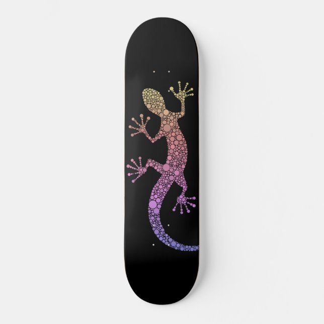Skateboard Gecko (Recto)