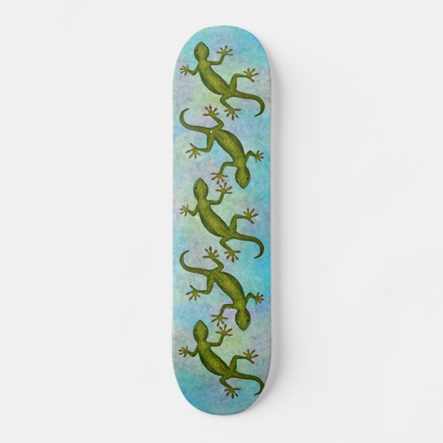 Skateboard Geckos (Recto)