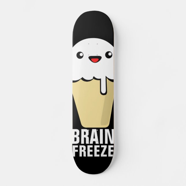 Skateboard Gel du cerveau (Recto)