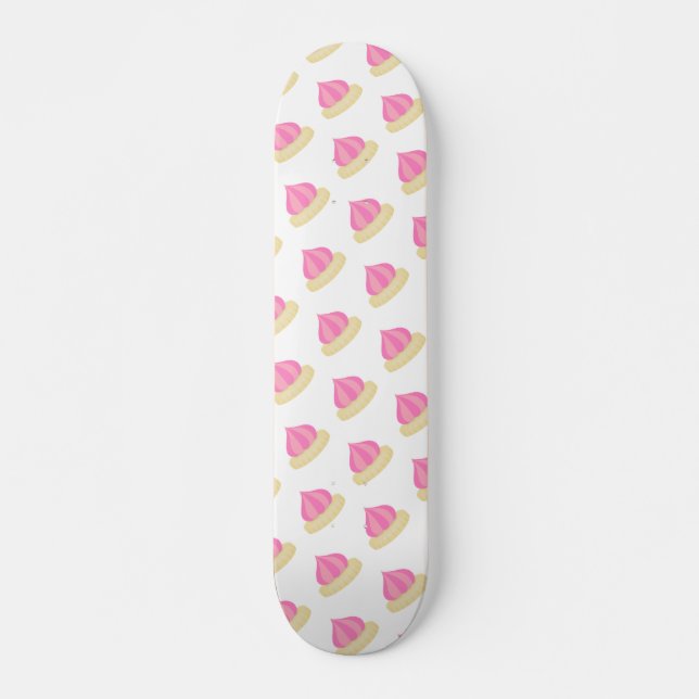 Skateboard Gemme rose (Devant)