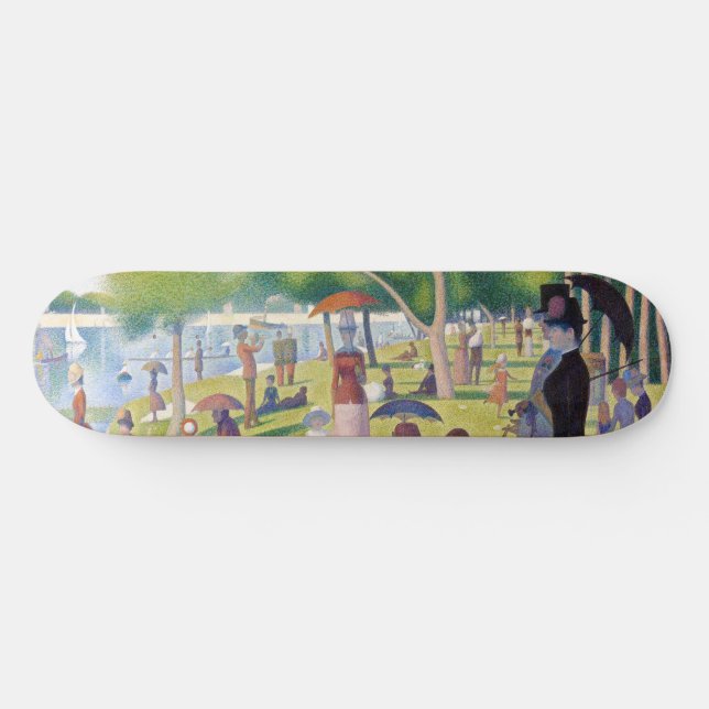 Skateboard Georges Seurat - Un dimanche après-midi à l'Île de (Horz)
