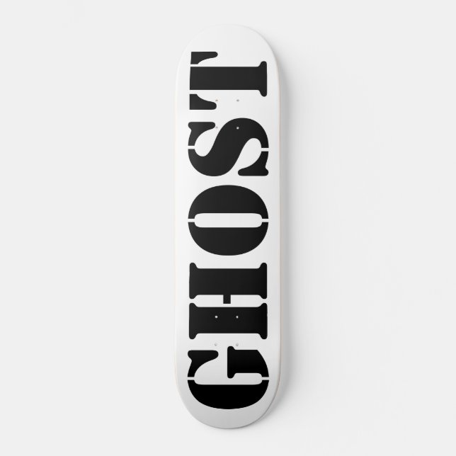 Skateboard GHOST  Planche à roulettes (Recto)