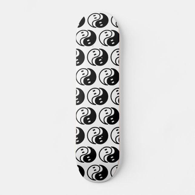 Skateboard Ghost Yin Yang (Recto)