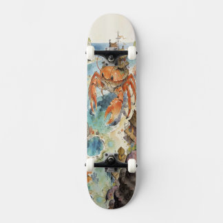 Skateboard Giant Crab Island Village