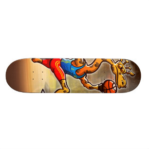 Skateboard Girafe de basket-ball