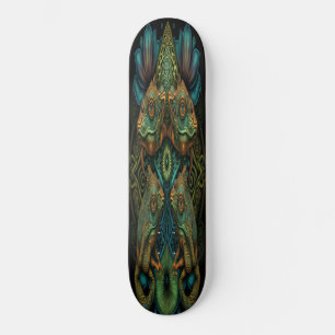 Skateboard Girl Fairy Gold Frogs