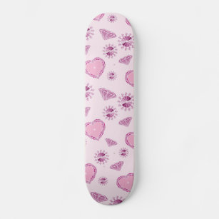 Skateboard Girlie Bling