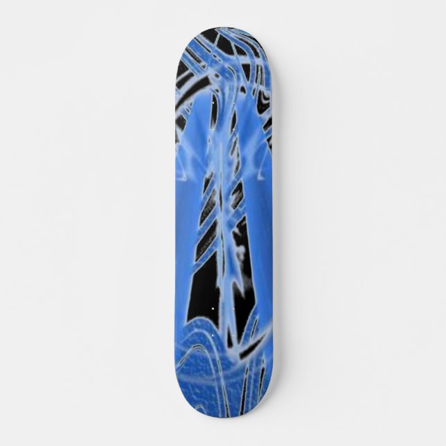 Skateboard Glace bleue (Devant)