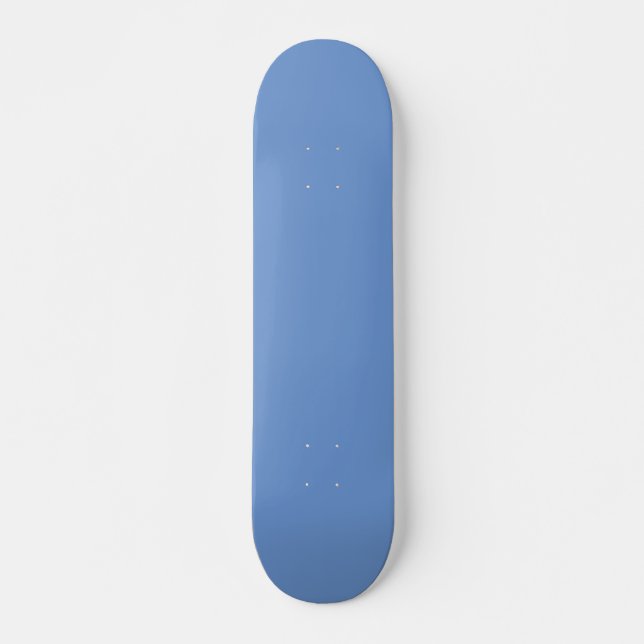 Skateboard Glacier, Gris de goéland, Bleu de pierre de lune, (Devant)