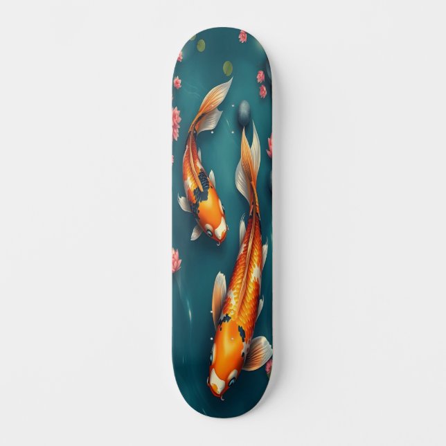 Skateboard Glide of the Koi Edition 1 (Recto)