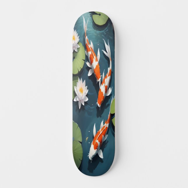 Skateboard Glide of the Koi Edition 3 (Recto)