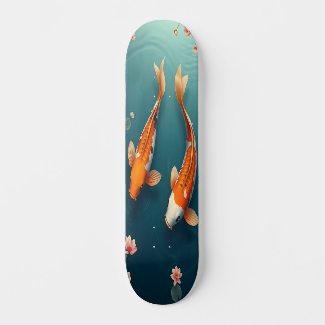 Skateboard Glide of the Koi Edition 4 (Recto)