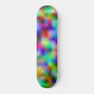 Skateboard Glissement arc-en-ciel