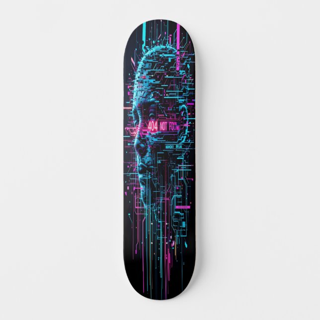 Skateboard Glitchwave Skater Edition 1 (Recto)