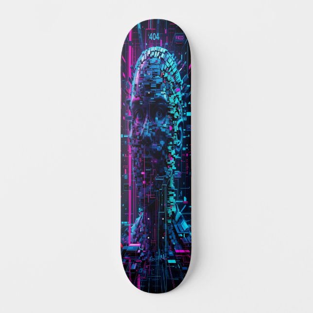 Skateboard Glitchwave Skater Edition 3 (Recto)
