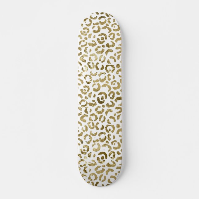 Skateboard Gold Cheetah (Devant)