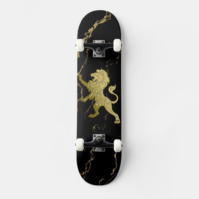 Skateboard Golden Royal Lion (Recto)