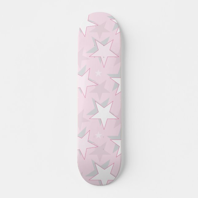 Skateboard Golden Stars Motif 1 (Devant)