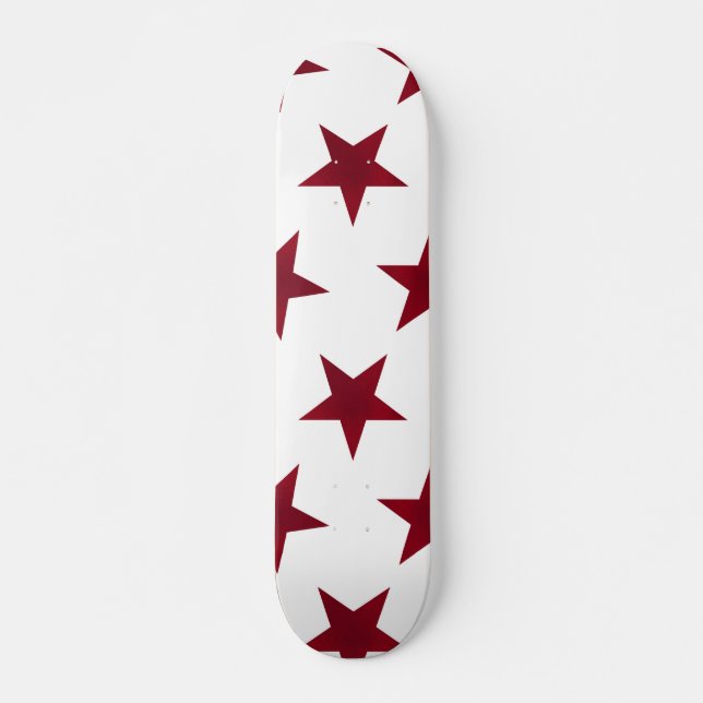 Skateboard Golden Stars Motif 7 (Devant)