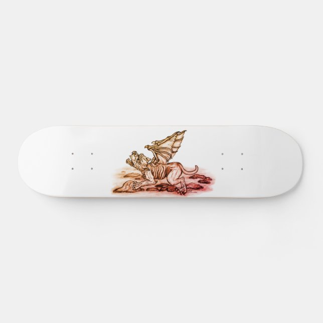 Skateboard Golem Gargoyle (Horz)
