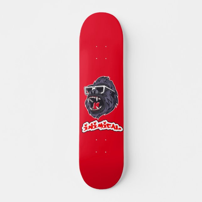 Skateboard Gorilla (Devant)