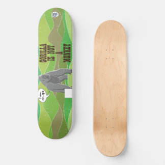 Skateboard Gorilla n'est pas un singe