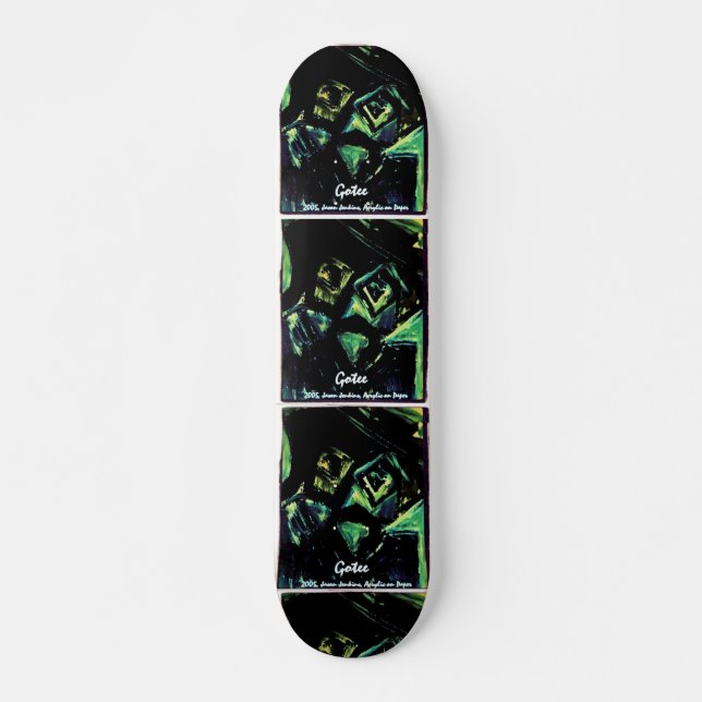 SKATEBOARD GOTEE (Devant)