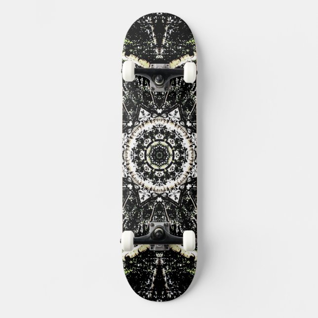 Skateboard Gothique Kaléidoscope (Recto)