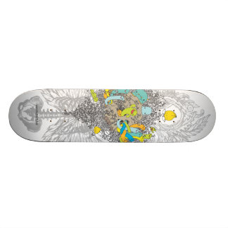 Skateboard goules vivantes