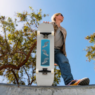 Skateboard Gradient Cloud - clair à profond   Humeurs saisonn