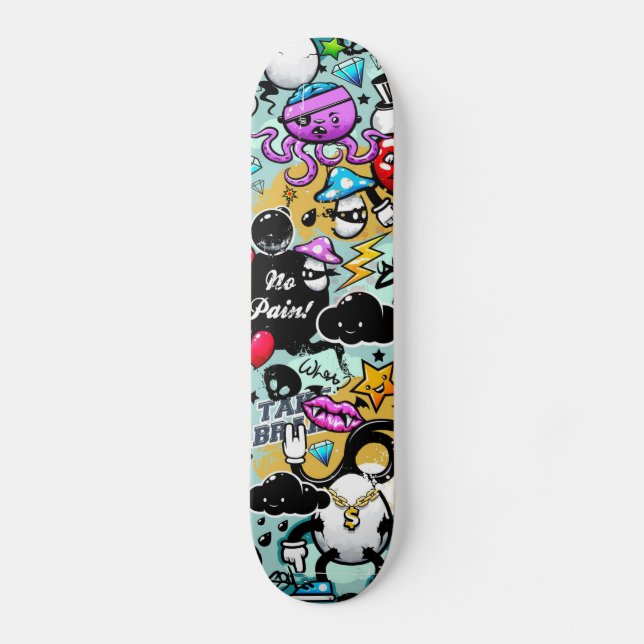 Skateboard Graffiti (Recto)