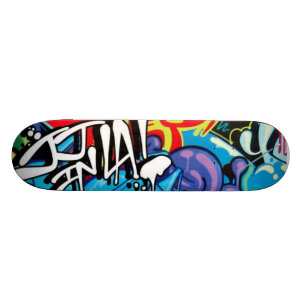 Skateboard graffiti