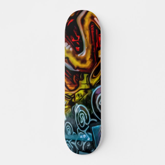 Skateboard Graffiti Art Skate (Devant)