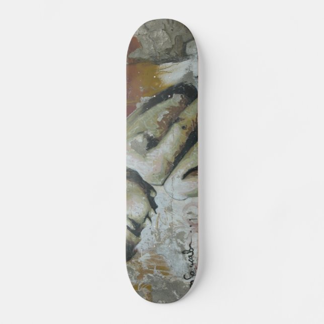 Skateboard Graffiti de petit garçon (Recto)