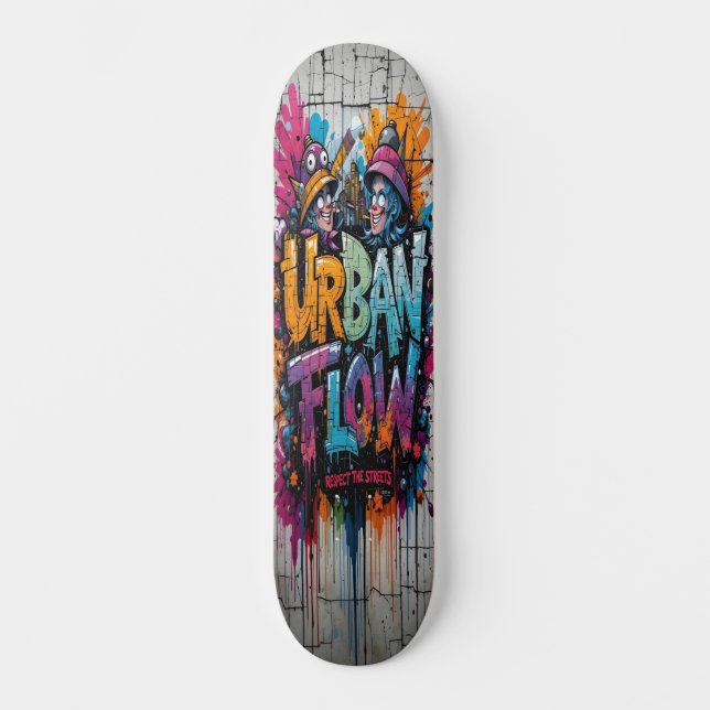 Skateboard Graffiti Grind Deck Edition 2 (Recto)