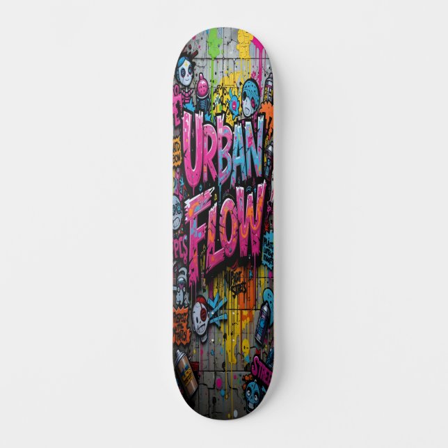 Skateboard Graffiti Grind Deck Edition 4 (Recto)