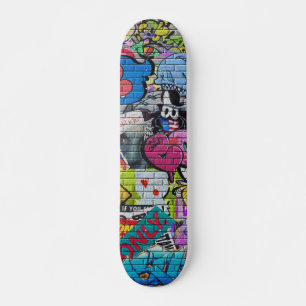 Skateboard Graffiti Popsicle Deck urbain souterrain de New Yo