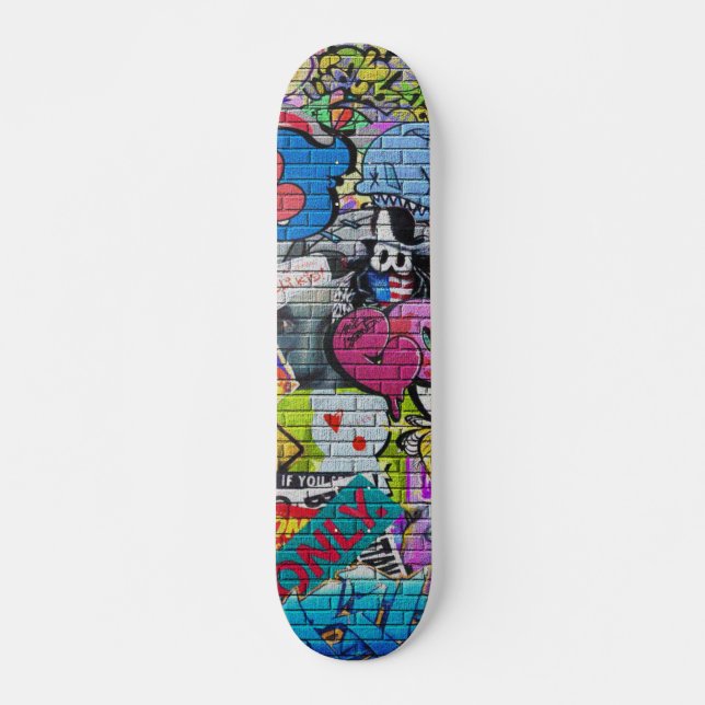 Skateboard Graffiti Popsicle Deck urbain souterrain de New Yo (Devant)