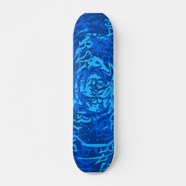 Skateboard Graffiti/profondeur physiques (Devant)