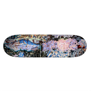 Skateboard Graffiti romain