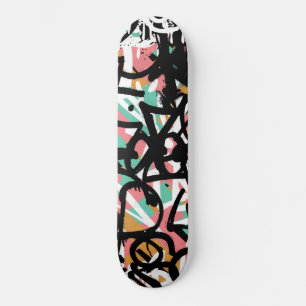 Skateboard Graffiti Scribbles