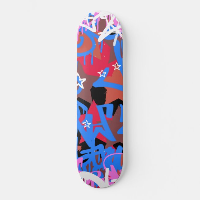 Skateboard Graffiti Scribbles (Recto)