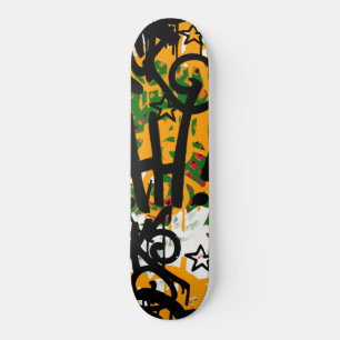 Skateboard Graffiti Scribbles