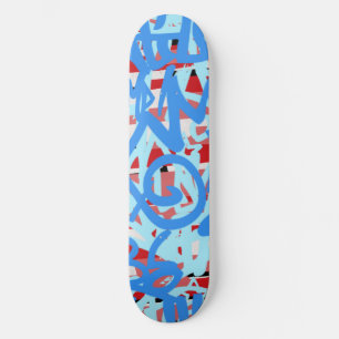 Skateboard Graffiti Scribbles