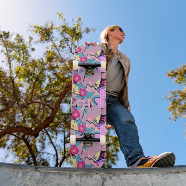 Skateboard Graffiti Urban Streetwear Pattern  (Extérieur 1)