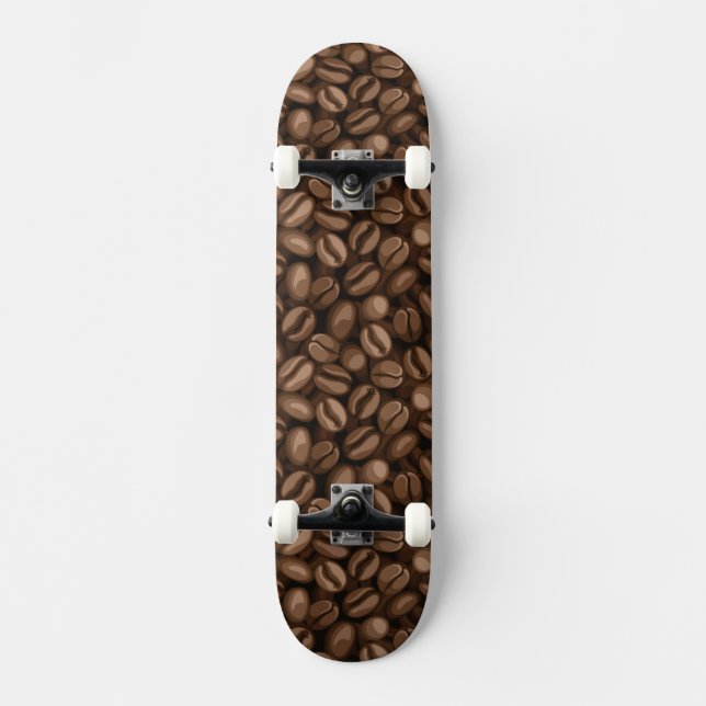 Skateboard Grains de café (Recto)