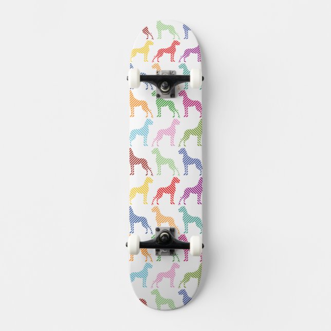 Skateboard Grand Danois Longboard (Recto)