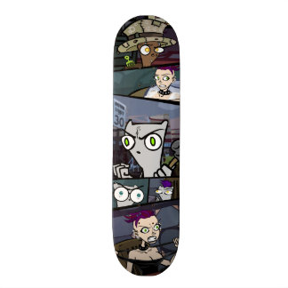 Skateboard Grand panneau de colère